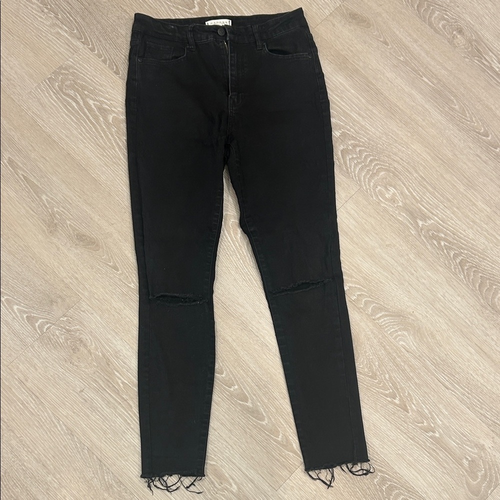 Harper Heritage Black Cropped Women's Jeans